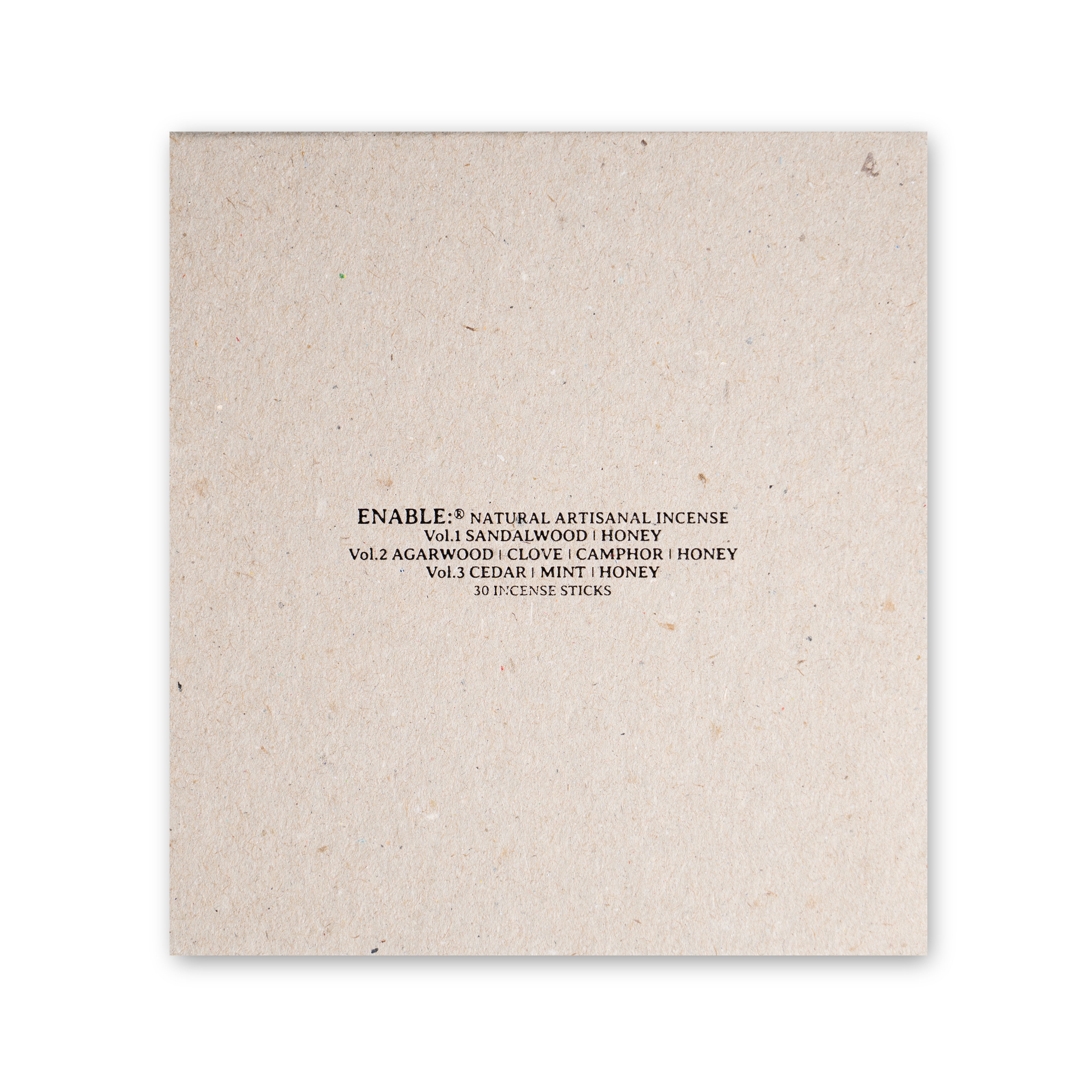 ENABLE: Natural Artisanal Incense